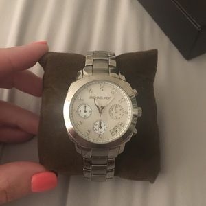 Michael Kors silver watch